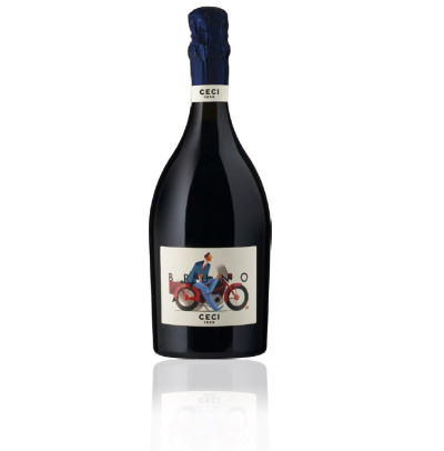 BRUNO Lambrusco Emilia IGT Spumante Rosso Brut 1,5L